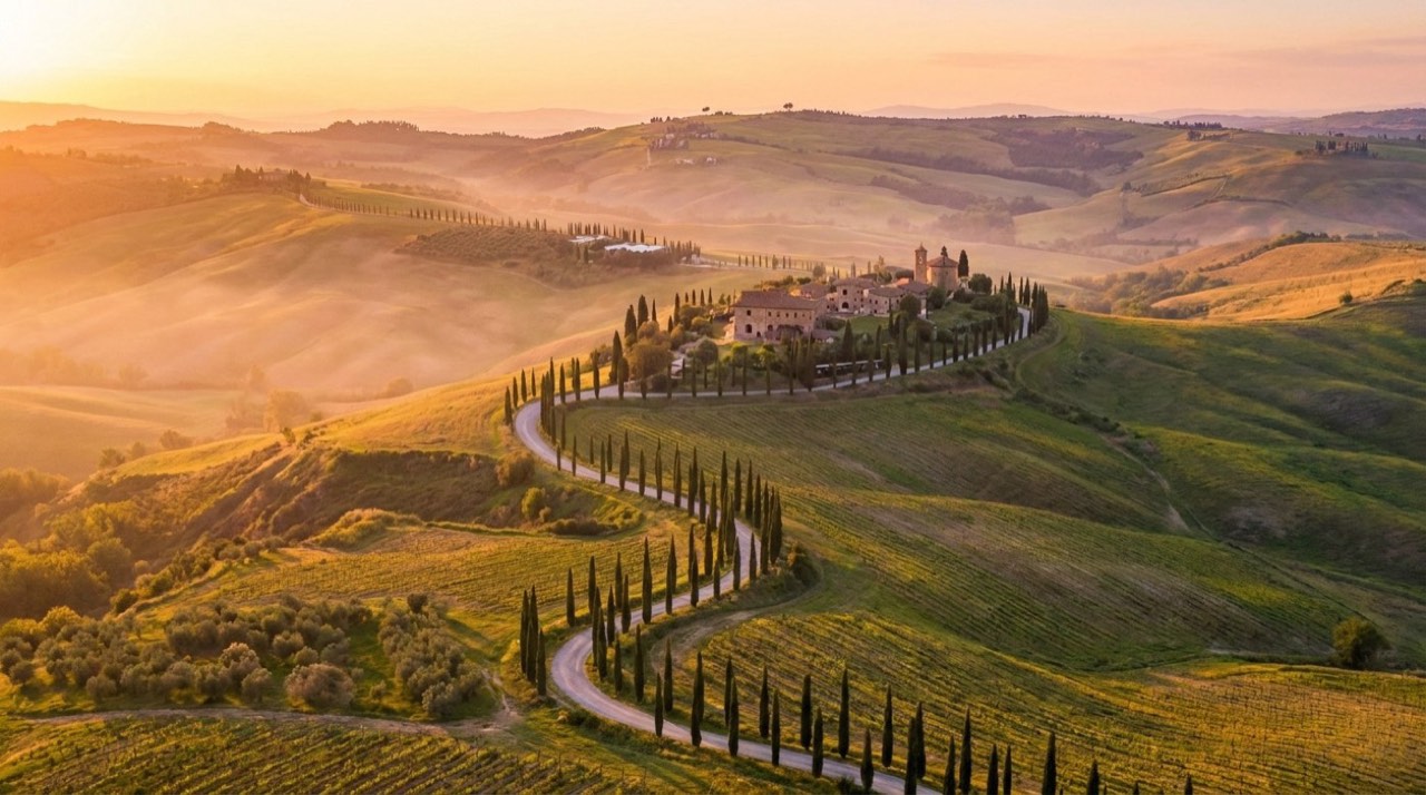 Paesaggio di viaggio