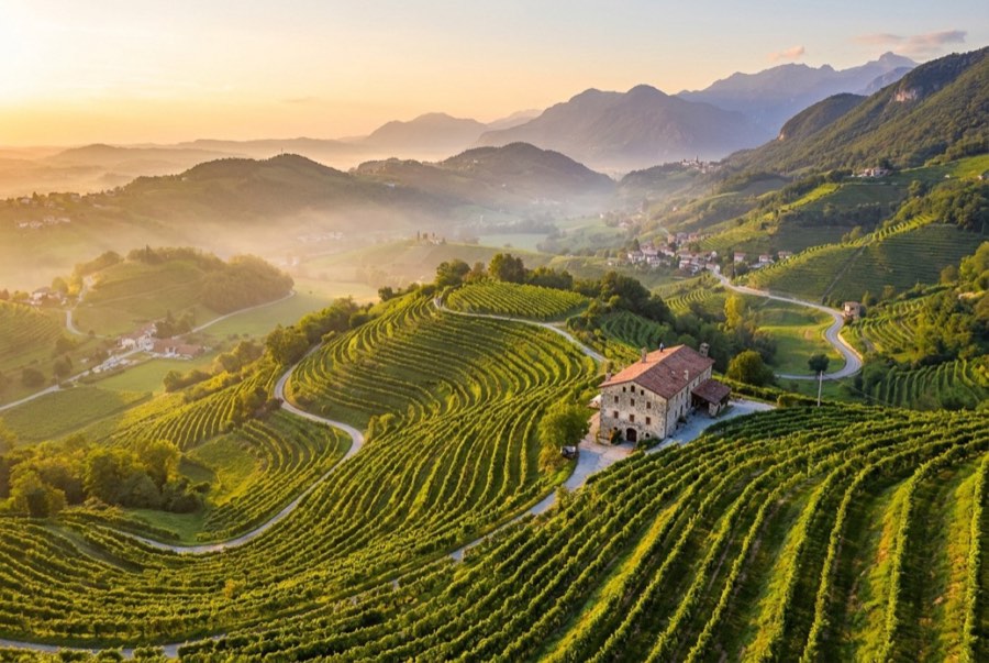 Valdobbiadene, Veneto, Italia